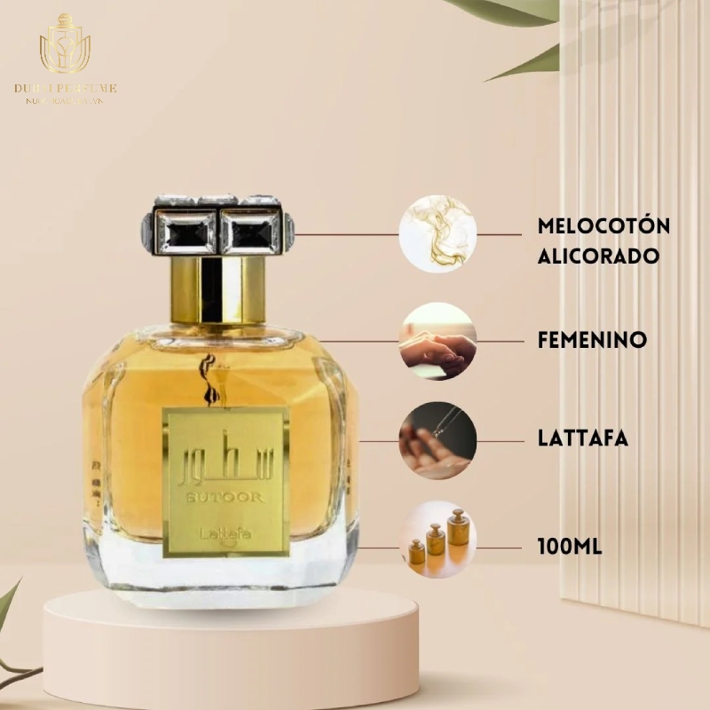 Nước Hoa Dubai Nữ Sutoor Lattafa EDP 100ml Nước Hoa Dubai Nữ Sutoor Lattafa EDP 100ml