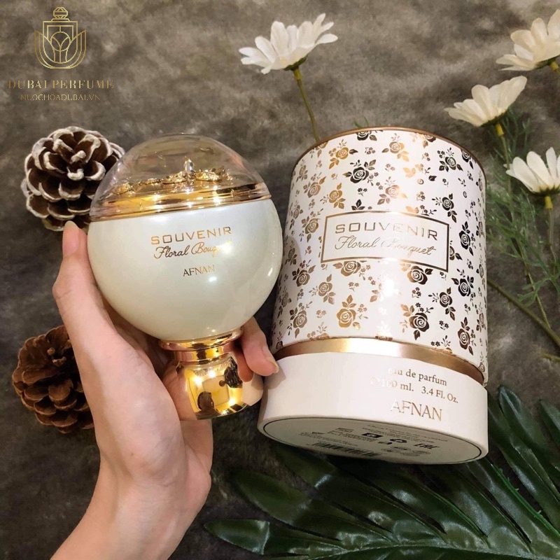 Nước hoa Dubai nữ hot nhất - Afnan Souvenir Floral Bouquet EDP