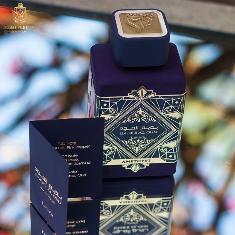 Nước hoa Dubai Bade’e Al Oud Amethyst Lattafa EDP