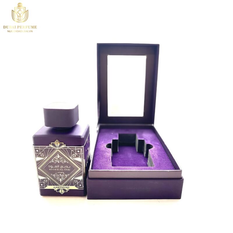 Nước hoa Dubai Bade’e Al Oud Amethyst Lattafa EDP