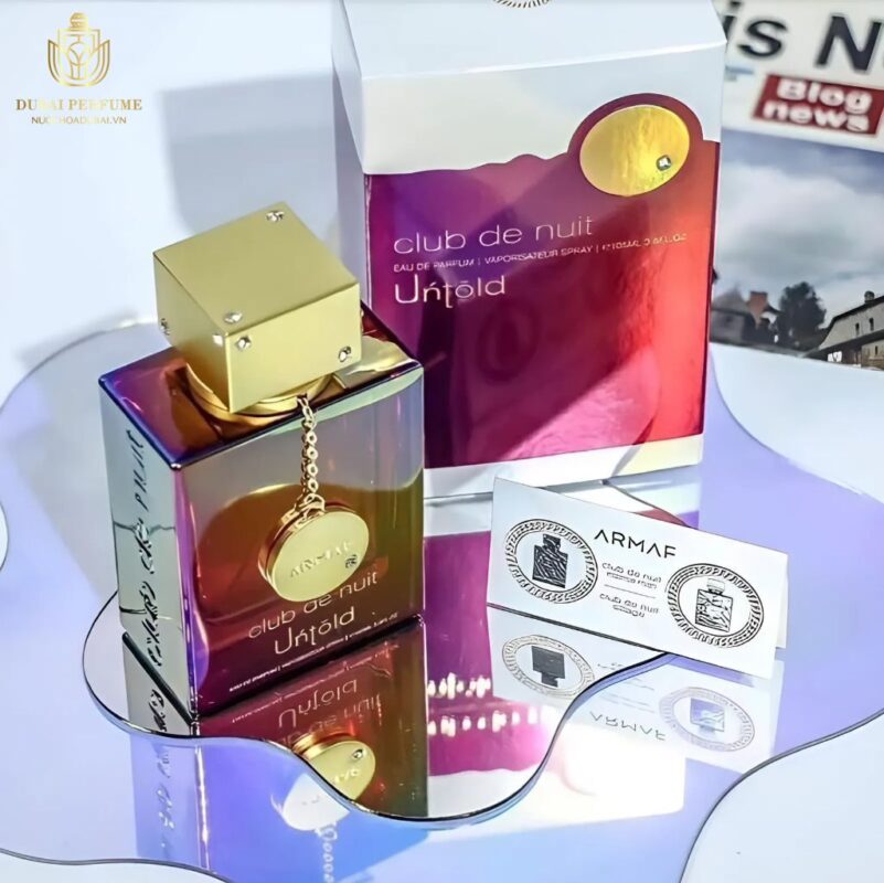 Nước Hoa Dubai Unisex Armaf Club De Nuit Untold EDP Nước Hoa Dubai Unisex Armaf Club De Nuit Untold EDP