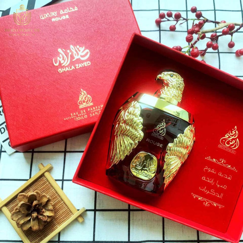 Nước Hoa Dubai Nam Ghala Zayed Rouge-Đại Bàng Đỏ 100ml