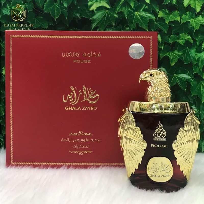 Nước Hoa Dubai Nam Ghala Zayed Rouge-Đại Bàng Đỏ 100ml