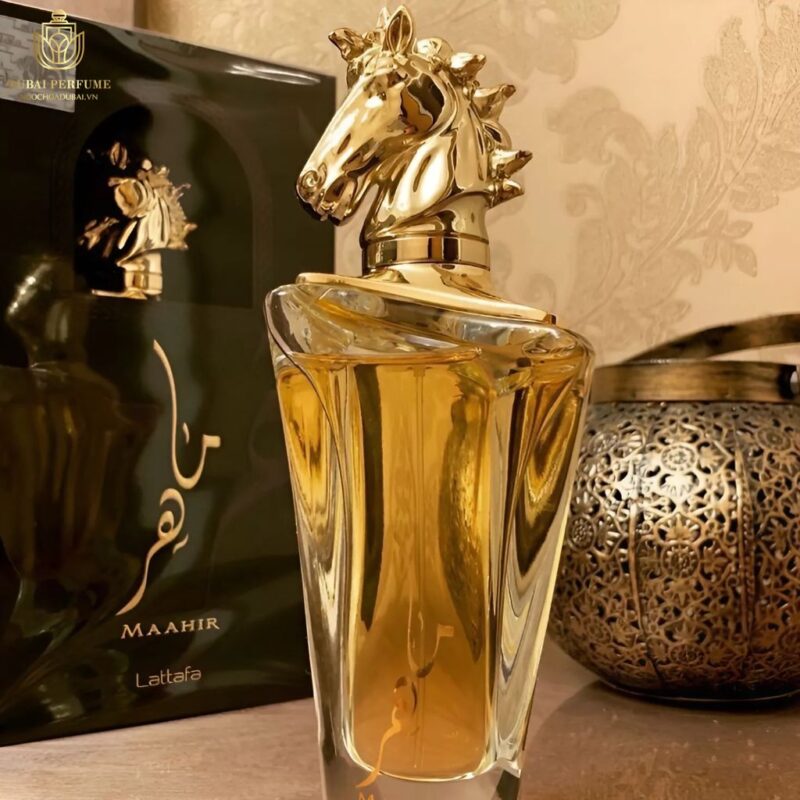 Nước Hoa Dubai Nam Lattafa Maahir Gold