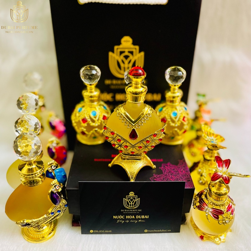 Tinh Dầu Nước Hoa Dubai Nữ Golden Dust 20ml