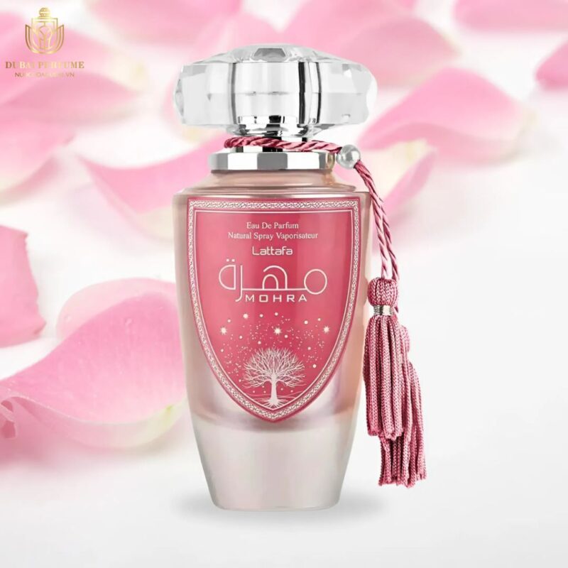 Nước Hoa Dubai Nữ Lattafa Mohra Silky Rose 