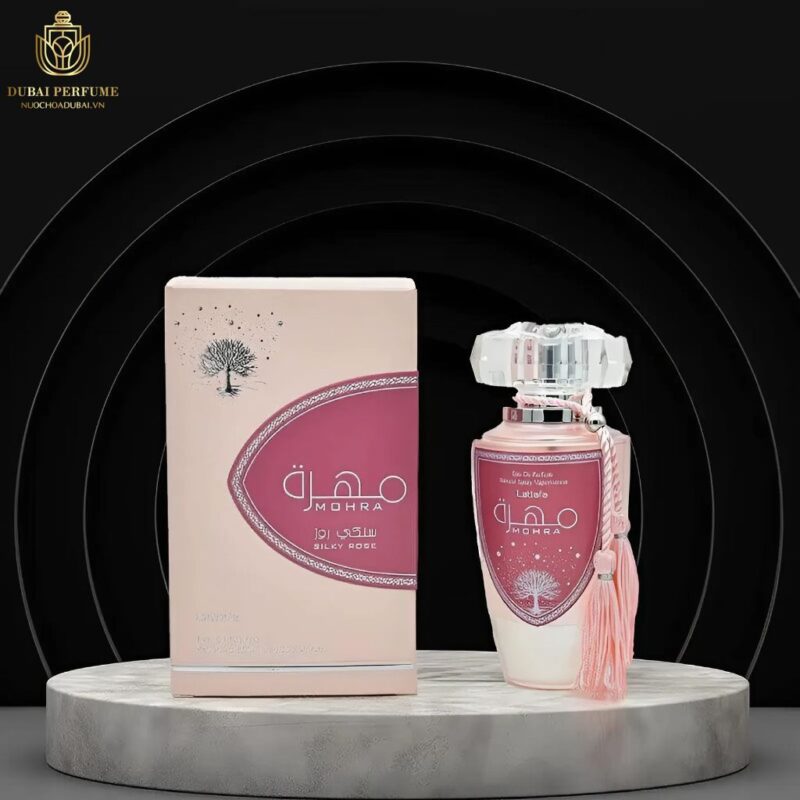 Nước Hoa Dubai Nữ Lattafa Mohra Silky Rose 