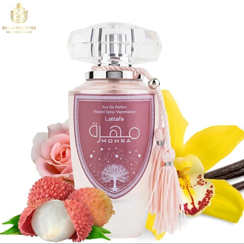 Nước Hoa Dubai Nữ Lattafa Mohra Silky Rose 
