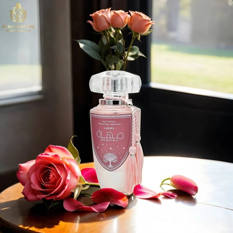 Nước Hoa Dubai Nữ Lattafa Mohra Silky Rose