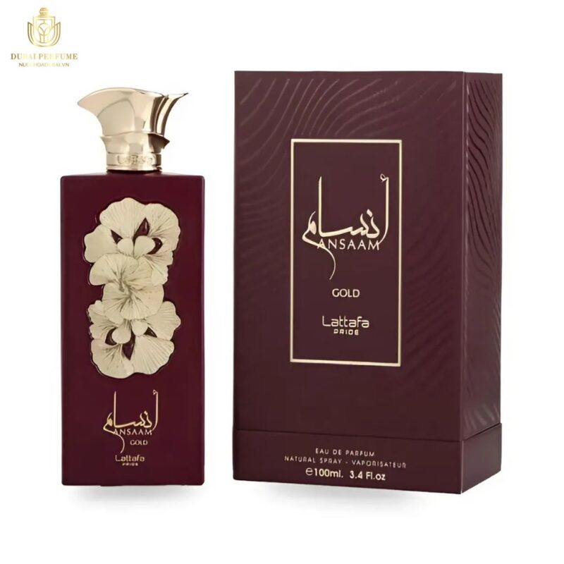 Nước Hoa Dubai Nữ Lattafa Pride Ansaam Gold Nước Hoa Dubai Nữ Lattafa Pride Ansaam Gold