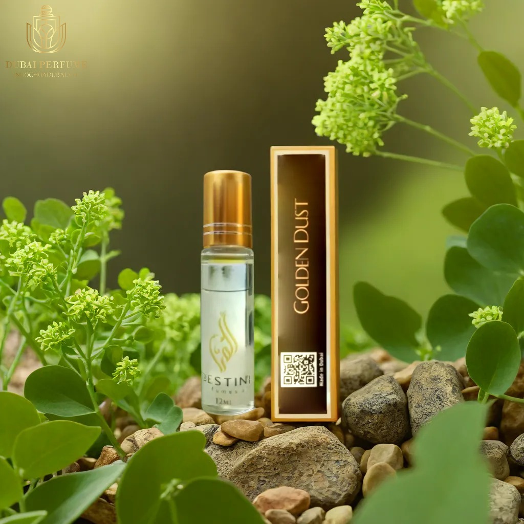 Lọ Tinh Dầu Nước Hoa Dubai Thiết Kế Dạng Bi Lăn 12ml 