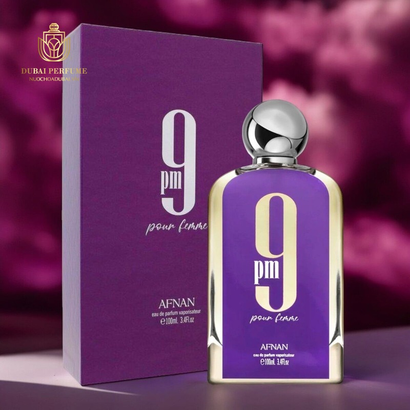 Nước Hoa Dubai Nữ Afnan Perfumes 9 PM Pour Femme