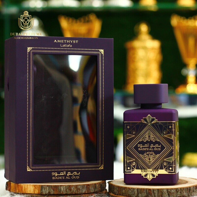 Nước Hoa Dubai Bade’e Al Oud Amethyst Lattafa EDP