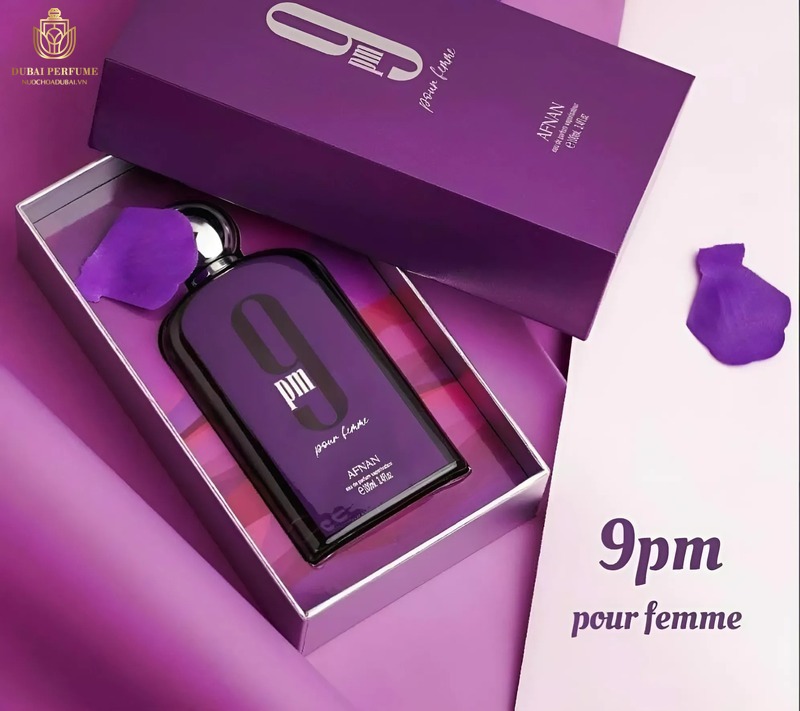 Nước Hoa Dubai Nữ Afnan Perfumes 9 PM Pour Femme 100ml Nước Hoa Dubai Nữ Afnan Perfumes 9 PM Pour Femme 100ml