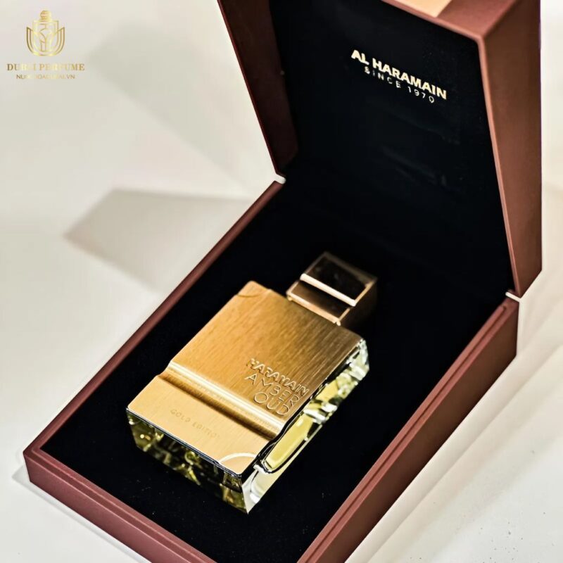 Chai Nước Hoa Màu Vàng Gold Sang Trọng Đẳng Cấp