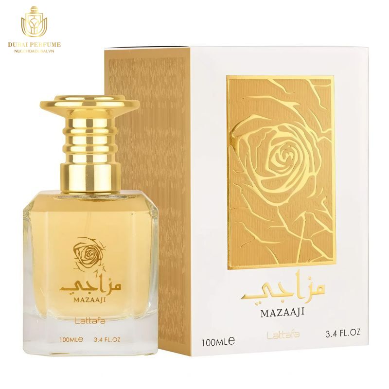 Chai Nước Hoa Màu Vàng Gold Sang Trọng Đẳng Cấp