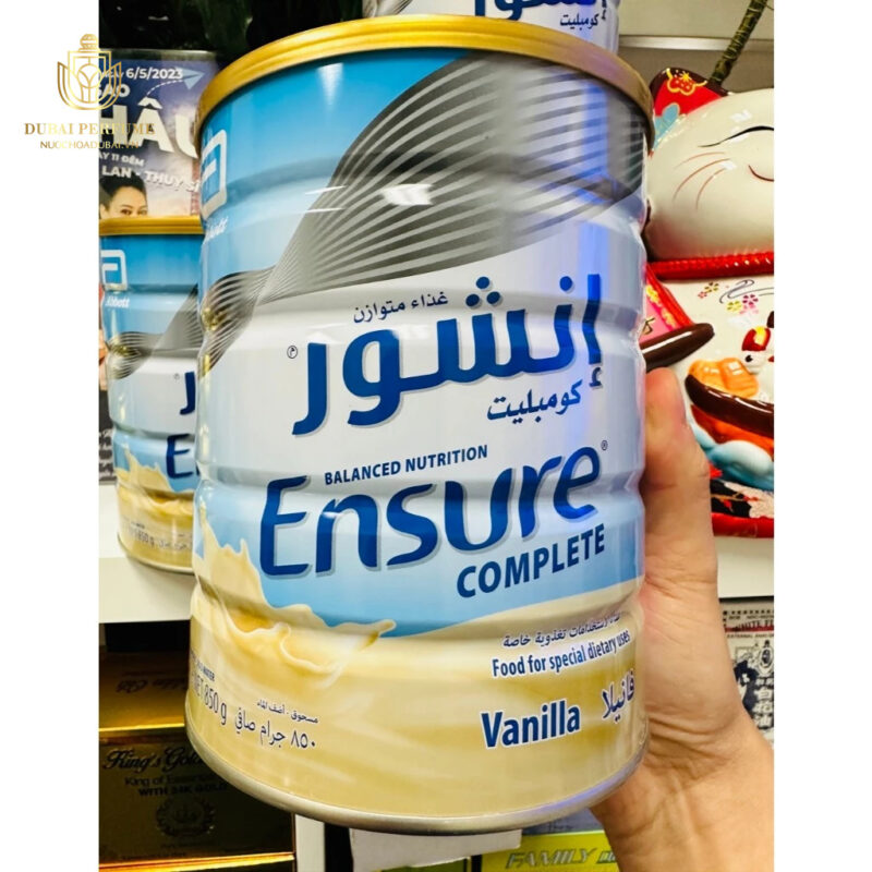 Sữa bột Dubai Ensure Complete Vanilla 850g  