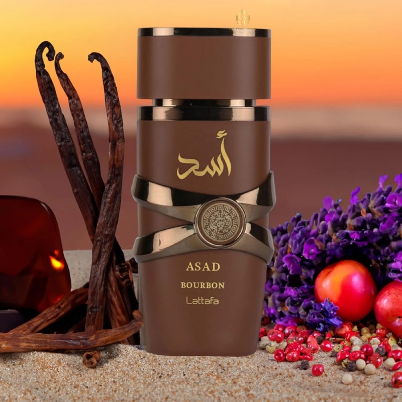 Nước hoa Dubai Unisex Lattafa Asad Bourbon 100ml Nước hoa Dubai Unisex Lattafa Asad Bourbon 100ml