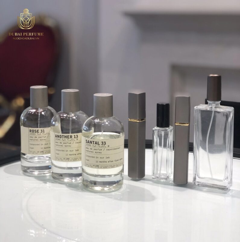 Nước hoa chiết labo mẫu