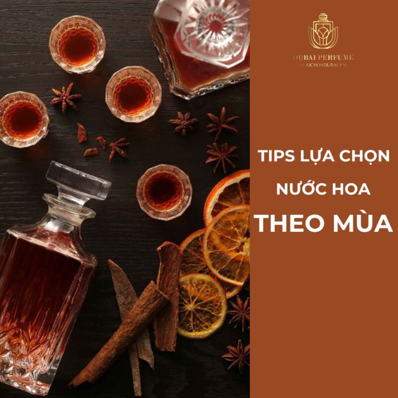tips chọn nước hoa theo mùa